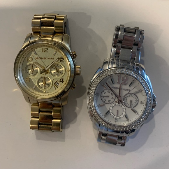 LOT OF 2 MICHAEL KORS WATCHES - Picture 3 of 13